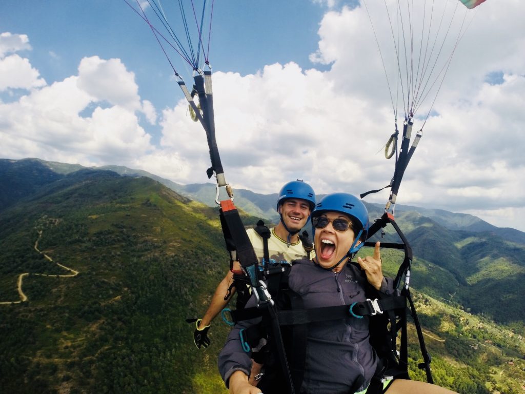 paragliding Florence Tuscany